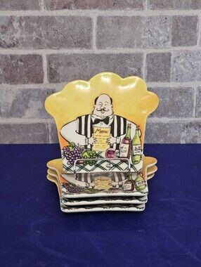 Casa Elite Small Wine And Cheese Plates, Set Of 4